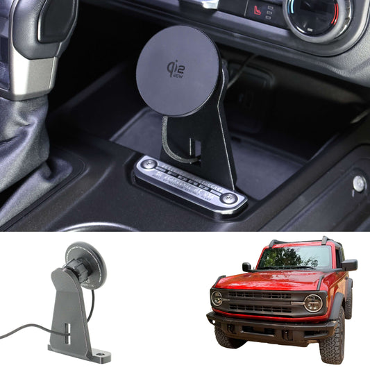 Ford Bronco 25W MagSafe Wireless Charger Phone Mount 2021–2026 | 615 South